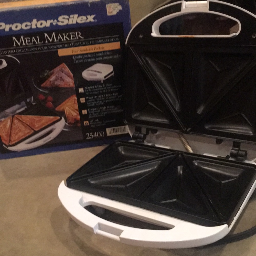 Proctor Silex Sandwich Toaster Non-Stick